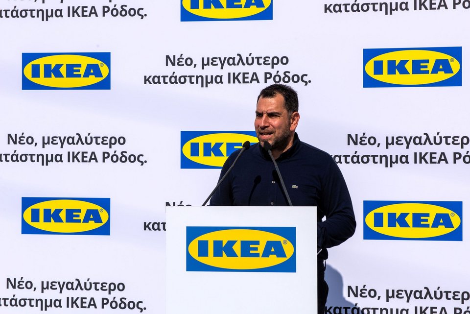 Ο κ. Διονύσης Πυροβολισιάνος, Store Operations Manager, IKEA 