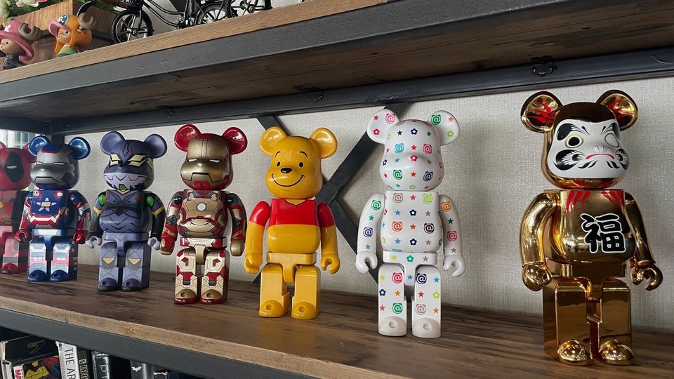 Φιγούρες Bearbrick με εντυπωσιακά σχέδια / Εικόνα: Shutterstock 