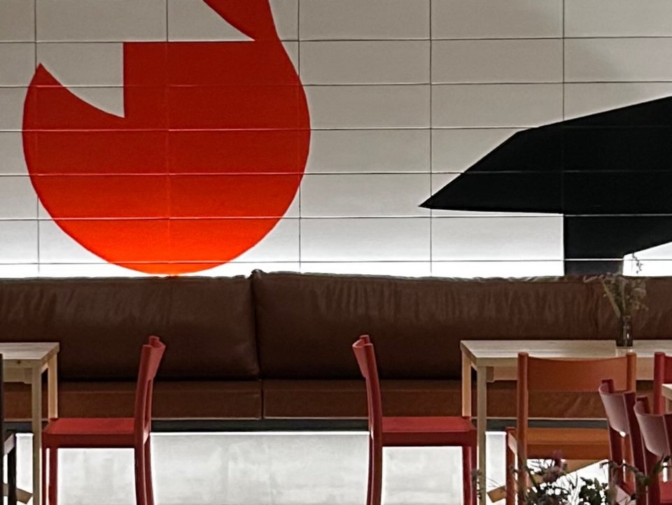 Γωνιά από το design του εσωτερικού χώρου του Κλακάζ  / Φωτογραφία: klakazgr/Instagram