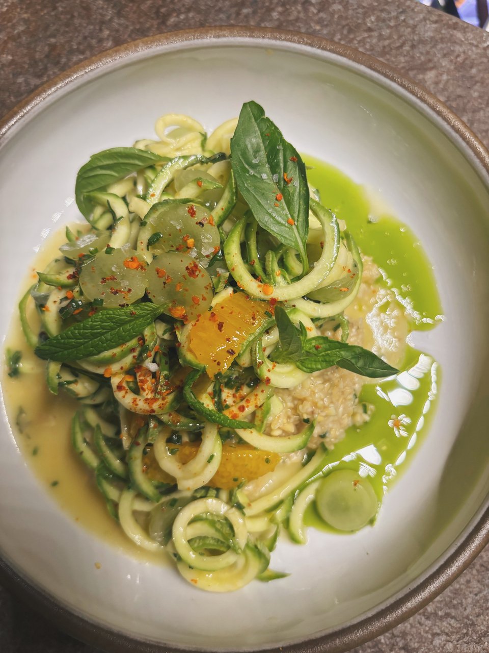 Σαλάτα με το κολοκύθι / Φωτογραφία: Μάνος Λειβαδάρος/iefimerida