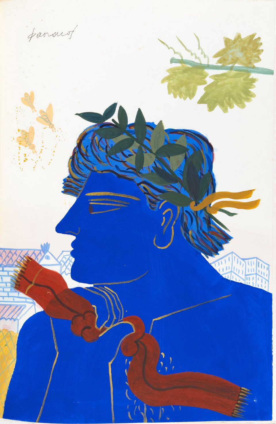 Κωστής Παλαμάς, Ο Ολυμπιακός Ύμνος του Φασιανού, Εκτίμηση €3.000-4.000