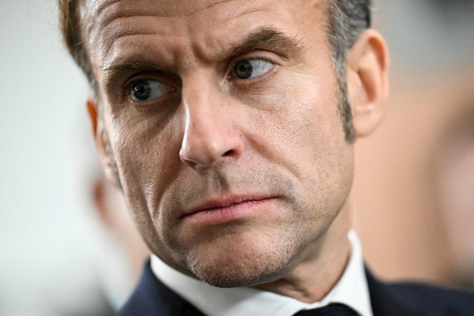  Ο πρόεδρος της Γαλλίας Εμανουέλ Μακρόν / Φωτογραφία: AP 