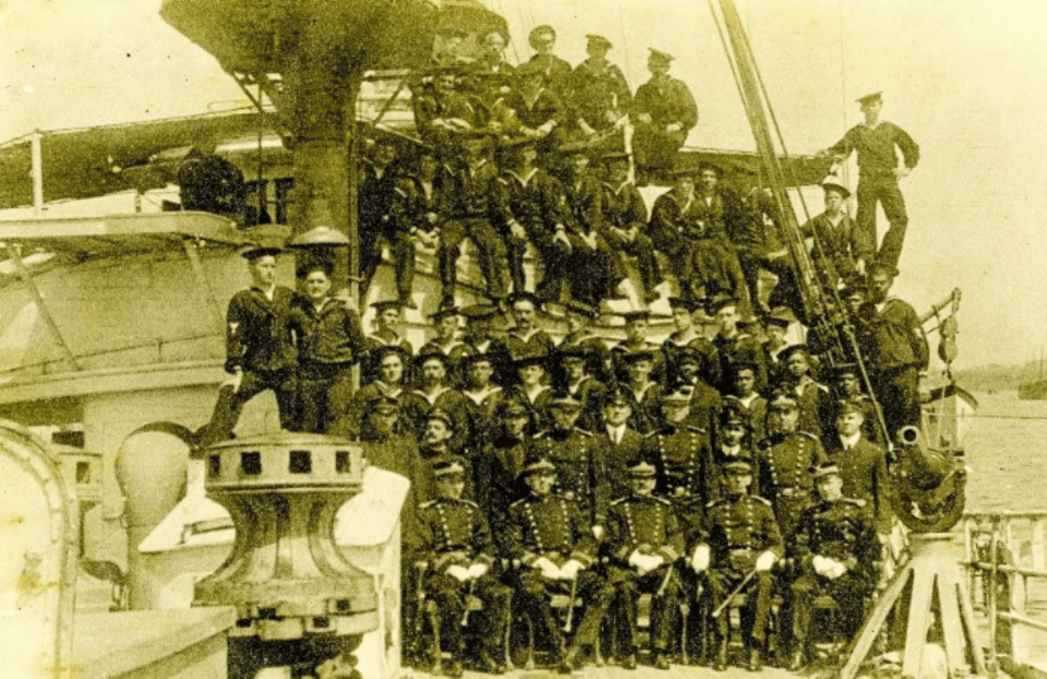 Φωτογραφία από το πλήρωμα του «Tampa»