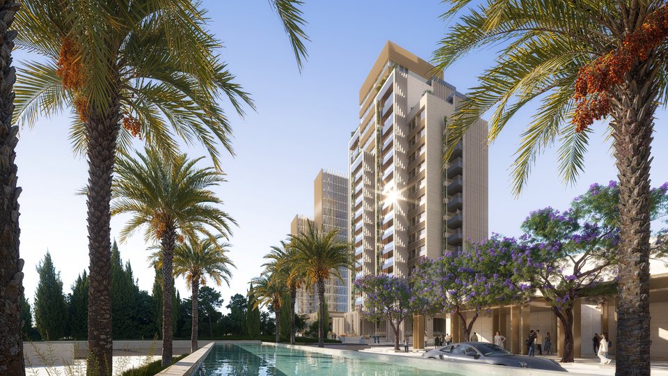 The Landmark Towers - View from hotel entrance