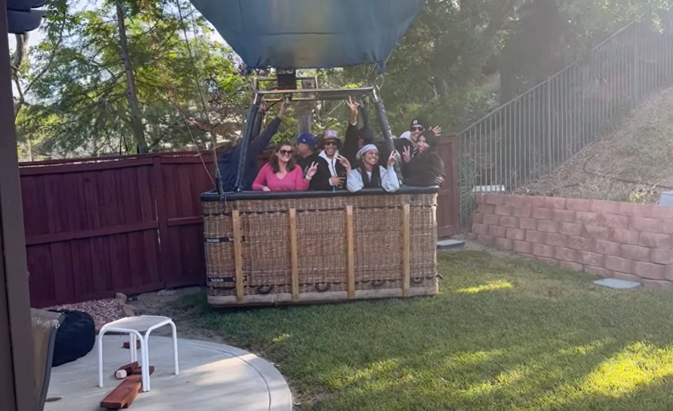 Οι επιβάτες του αερόστατου