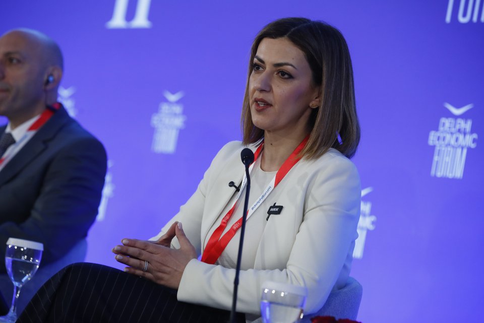 H Ειρήνη Αγαπηδάκη / Φωτογραφία: eurokinissi