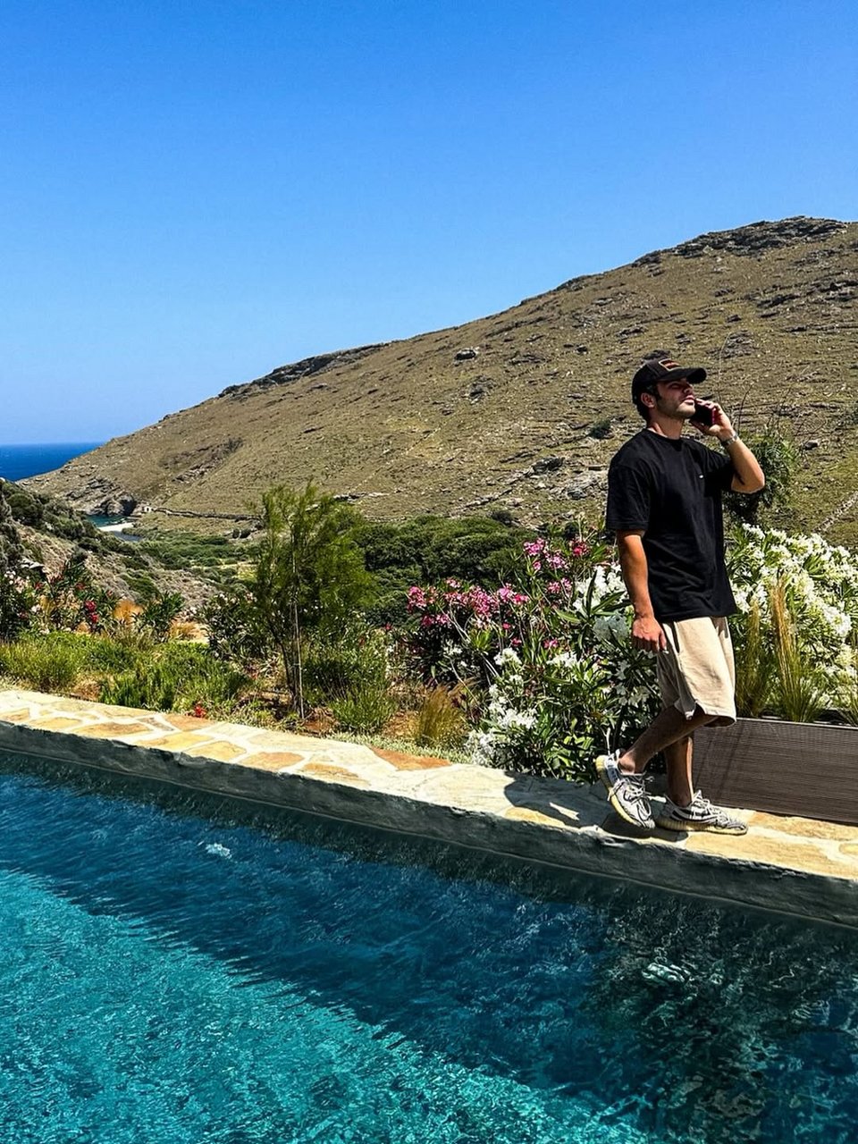 Ο Άγγελος Λάτσιος στο «Όναρ» τον Ιούνιο 2025 / Φωτογραφία: Instagram