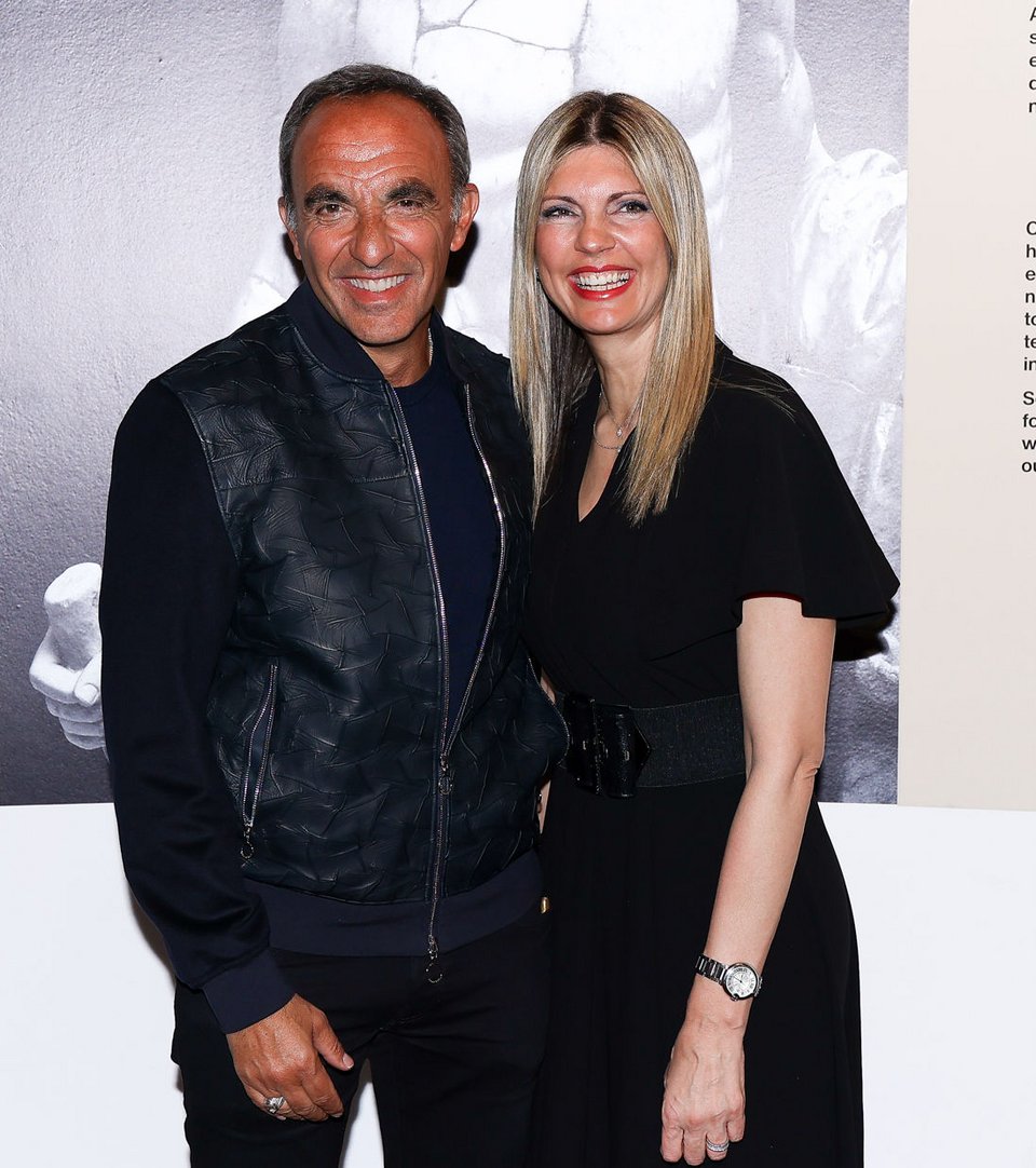 Ο Νίκος Αλιάγας με την σύντροφό του Τίνα Γρηγορίου