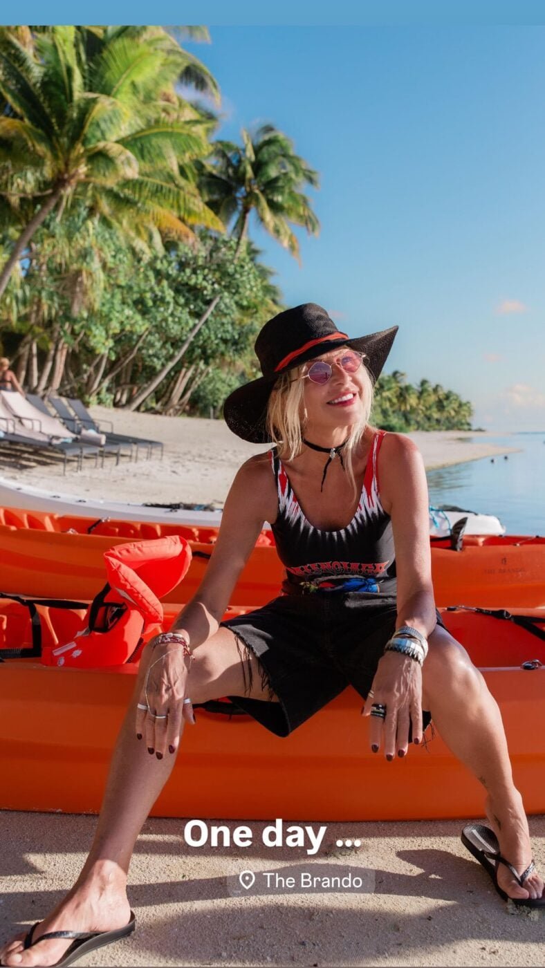 Μια μέρα στο θέρετρο του Μάρλον Μπράντο για την Άννα Βίσση 