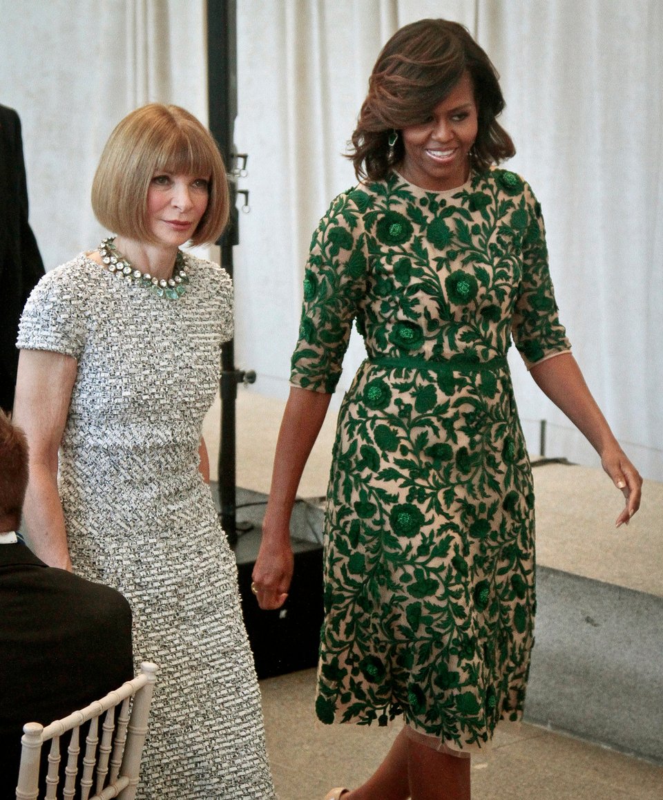 Άννα Γουίντουρ και Μισέλ Ομπάμα