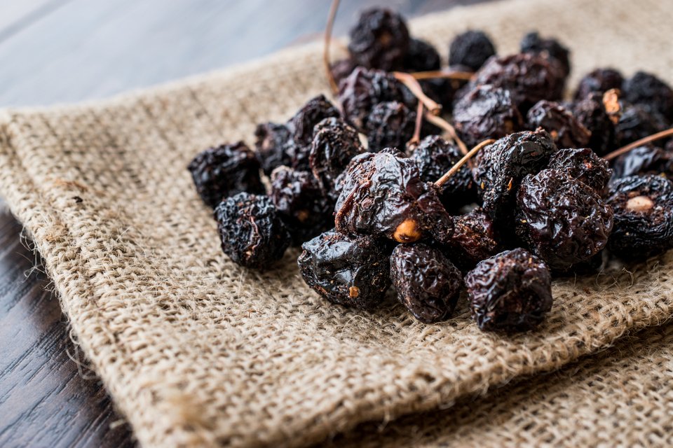 Αποξηραμένα βύσσινα