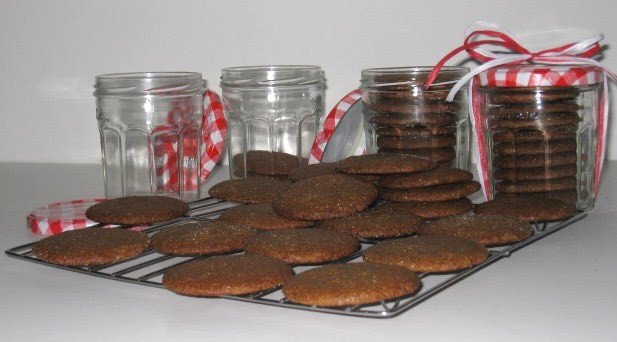 Προσφέροντας μπισκότα για δώρο 