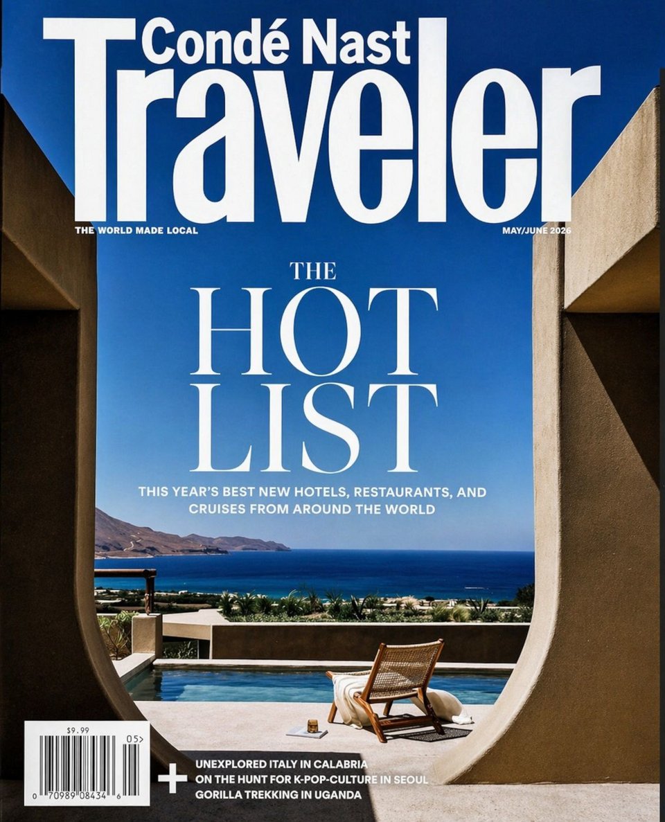 Το Tella Thera στο εξώφυλλο του Condé Nast Traveler