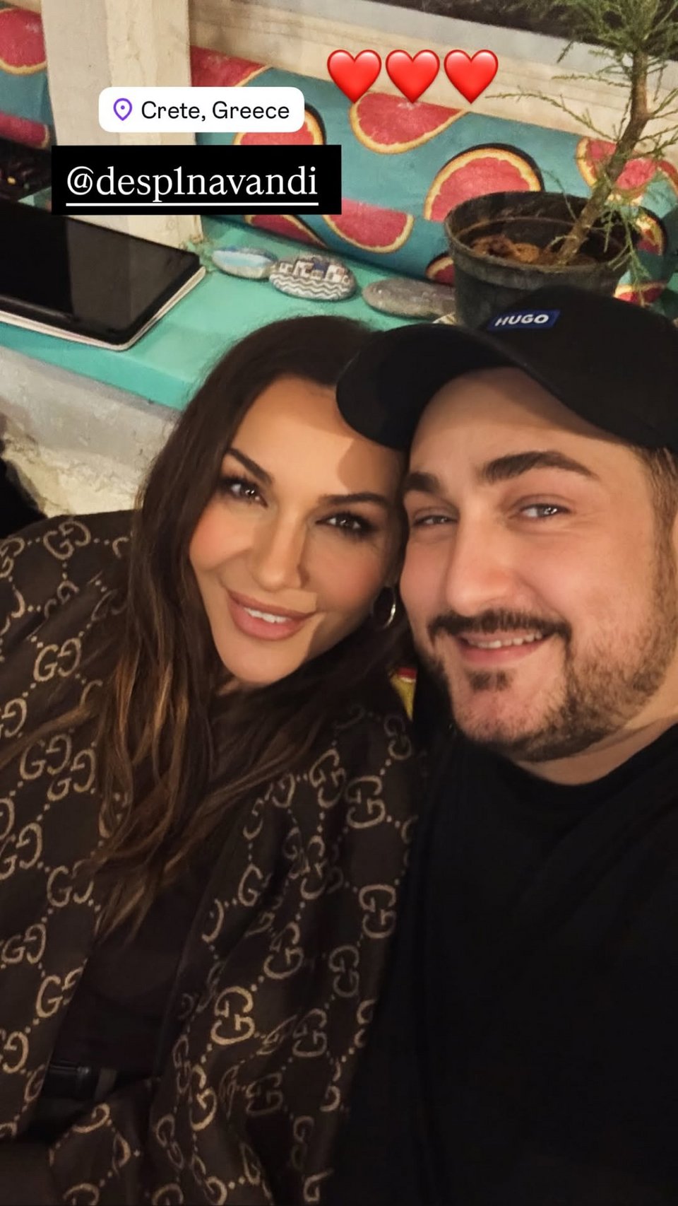 Δέσποινα Βανδή, Κυριάκος Κυανός