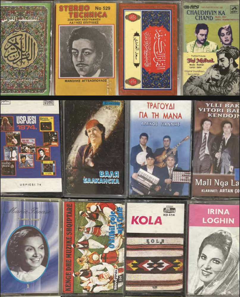 Στη νέα έκθεση της γκαλερί Citronne ο Πάνος Χαραλάμπους αντλεί τον τίτλο της από την ιστορική Columbia της Ριζούπολης, έναν εμβληματικό τόπο της ελληνικής δισκογραφίας