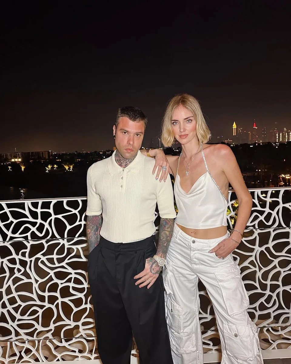 Fedez και Φεράνι όταν ήταν παντρεμένοι 