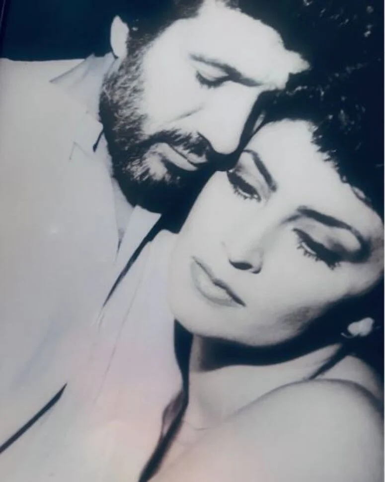 Η Μιμή Ντενίση με τον Γιάννη Φέρτη