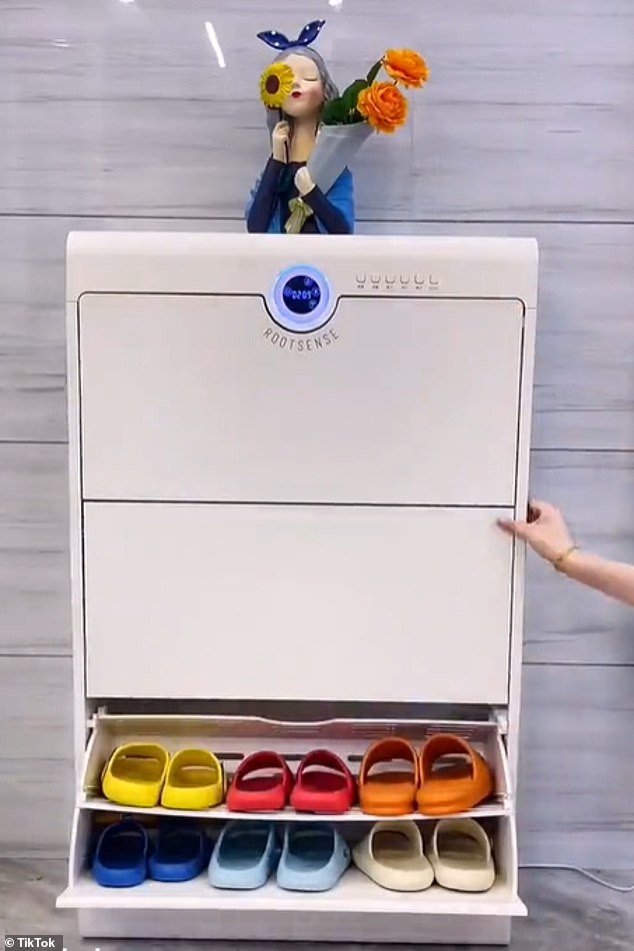 «Έξυπνη» ντουλάπα παπουτσιών 