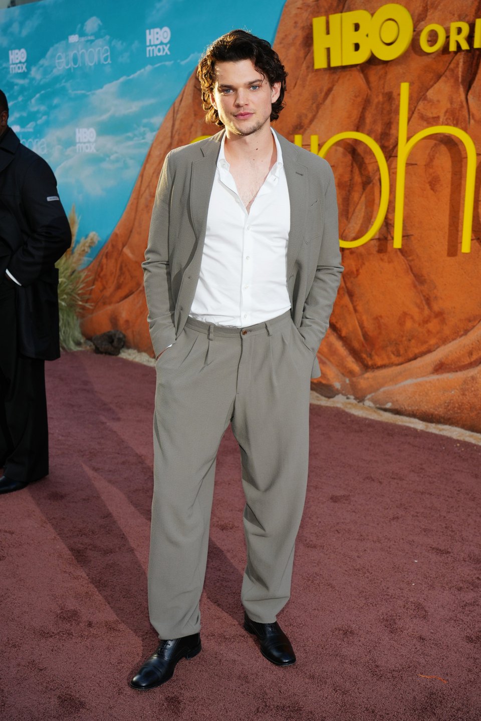 Ο Χόμερ Γκιρ φτάνει στην πρεμιέρα της τρίτης σεζόν του «Euphoria» την Τρίτη, 7 Απριλίου 2026, στο TCL Chinese Theatre στο Λος Άντζελες