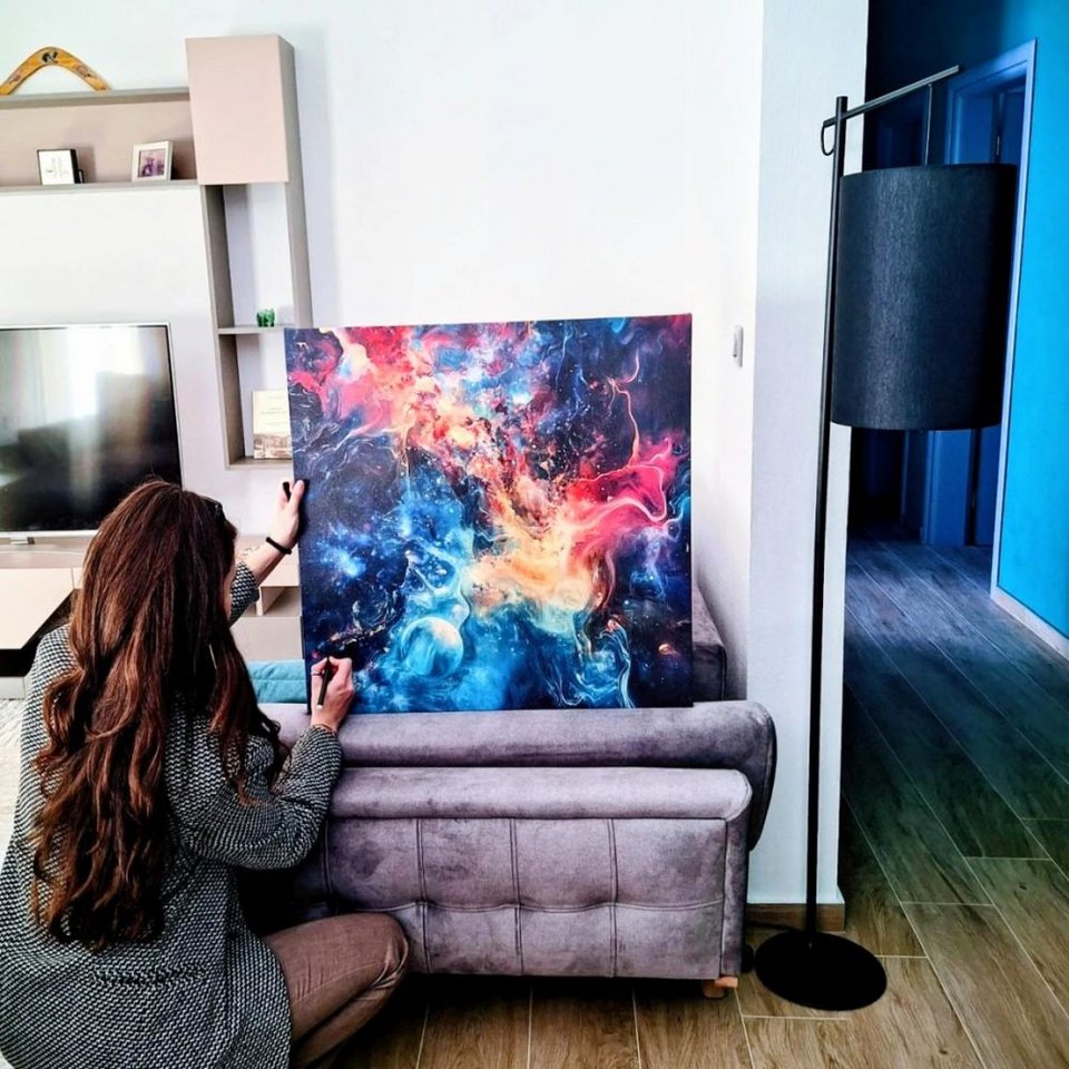 H Ηλιάνα Παλιάρη χρησιμοποιεί την Τεχνητή Νοημοσύνη (ΤΝ) στη ζωγραφική