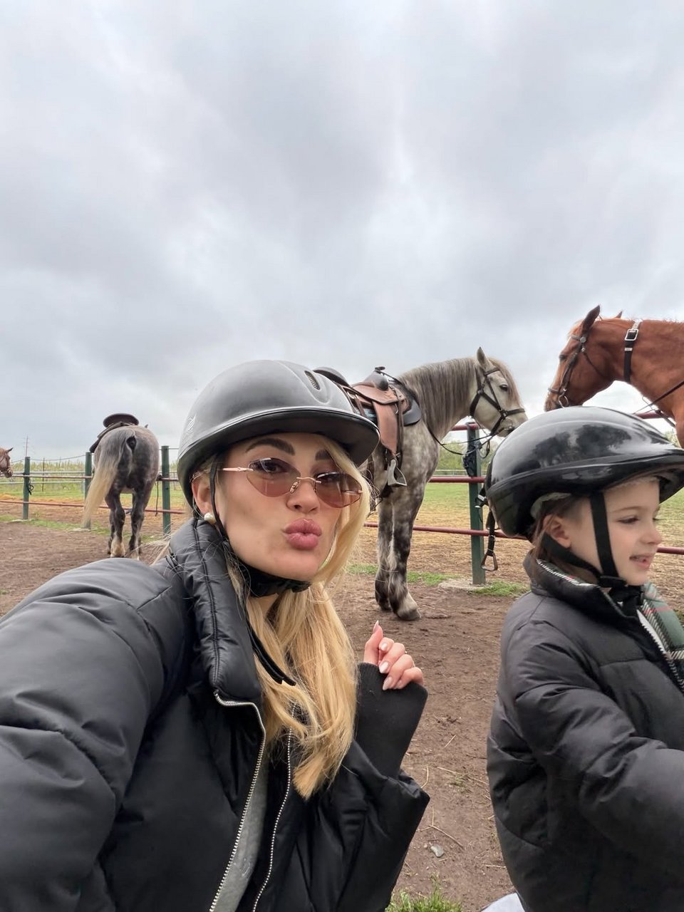 Η Ιωάννα Τούνη με τον Πάρη / Φωτογραφία: Instagram