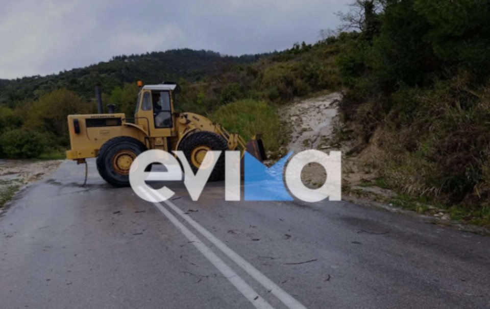 Κακοκαιρία στην Εύβοια