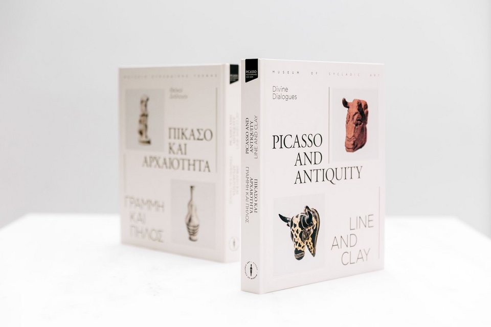 Κατάλογος έκθεσης «Πικάσο και Αρχαιότητα. Γραμμή και Πηλός». Photo: Πάρις Ταβιτιάν © Μουσείο Κυκλαδικής Τέχνης