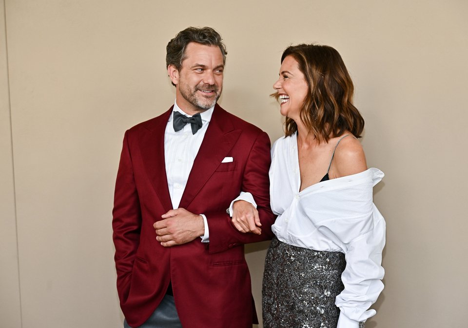 Κέιτι Χολμς και Τζόσουα Τζάκσον σε πρόσφατη κοινή τους εμφάνιση 