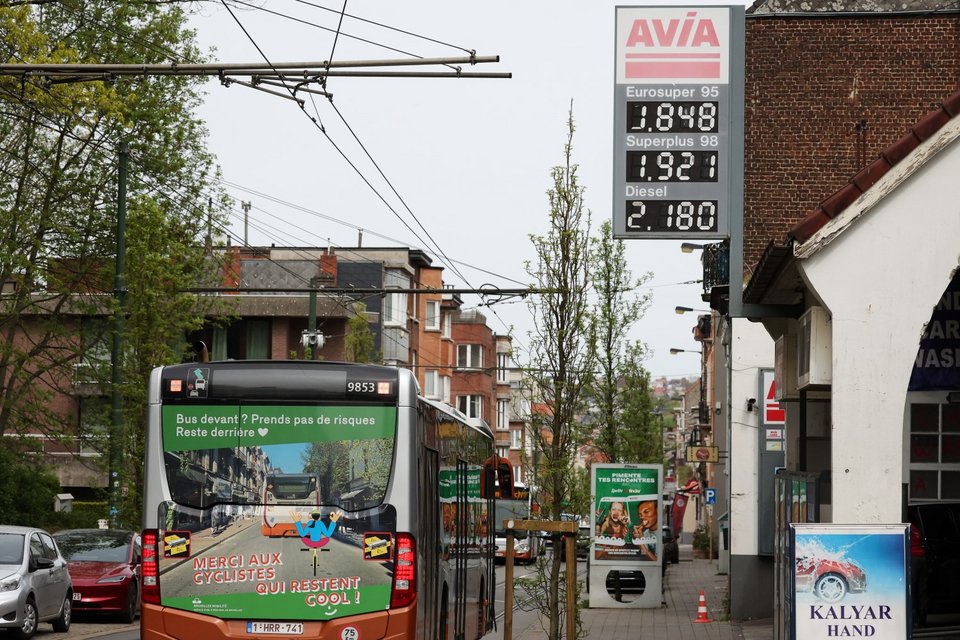 Τιμές βενζίνης στο Βέλγιο / Φωτογραφία: AP