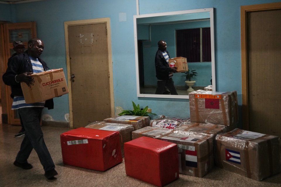 Ανθρωπιστική βοήθεια ΕΕ (Ευρωπαική επιτροπή/ Φωτογραφία: AP 