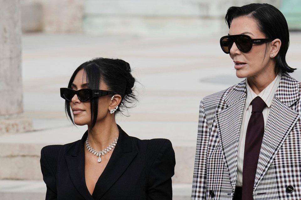 Η Κρις Τζένερ με την κόρη της Κιμ Καρντάσιαν 