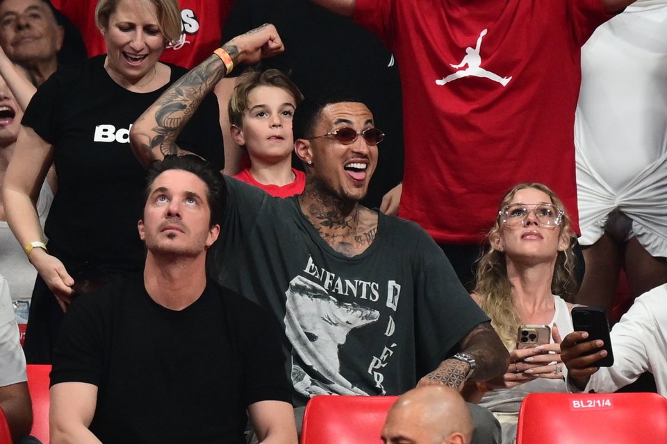 Ο Κάιλ Κούζμα ζει έντονα το Ολυμπιακός - Μονακό