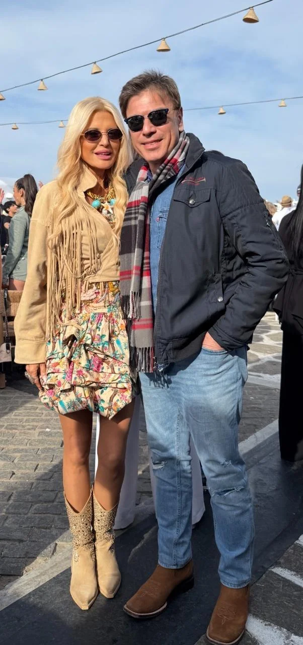 Η Μαρίνα Σταυράκη με τον Τούρκο επιχειρηματία σύντροφό της