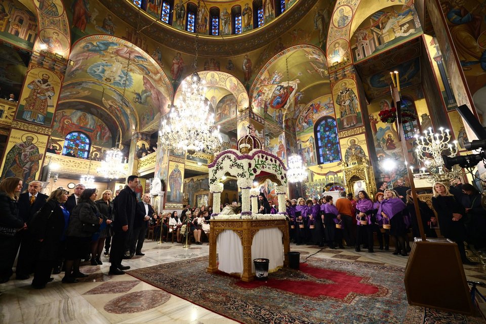  Μητροπολιτικό Ιερό Ναό Αγίου Γρηγορίου του Παλαμά / Φωτογραφία: Eurokinissi  