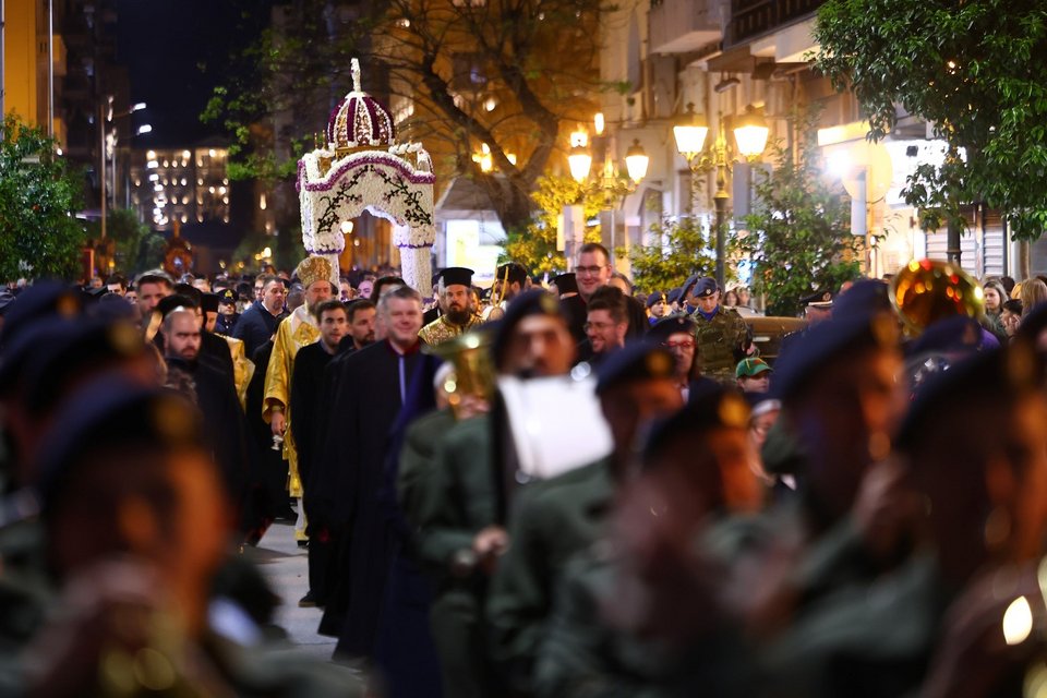 Λιτανευτικές πομπές στη Θεσσαλονίκη / Φωτογραφία: Eurokinissi   