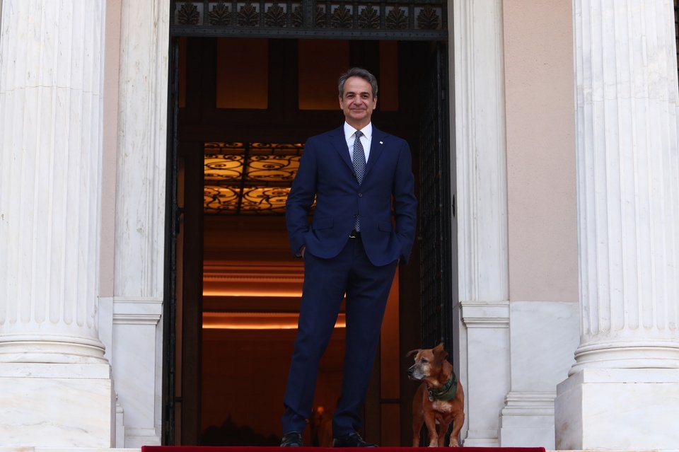 Ο Κυριάκος Μητσοτάκης / Φωτογραφία Eurokinissi