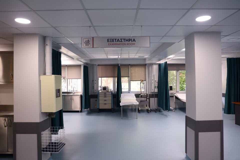 Εγκαίνια των ΤΕΠ στο νοσοκομείο «Η Παμμακάριστος» / Φωτογραφία: Eurokinissi 