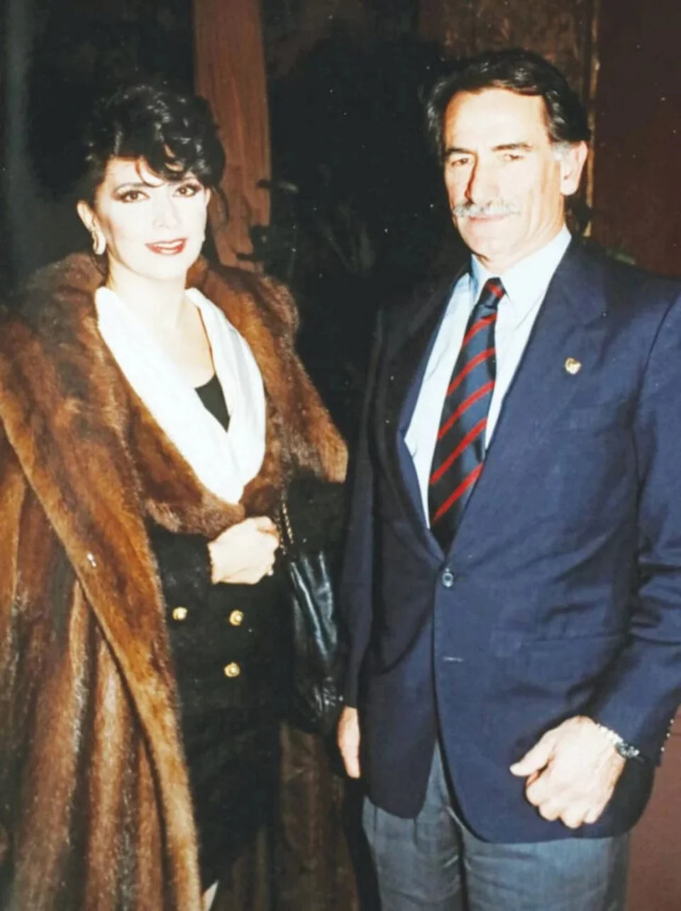 Η Μιμή Ντενίση με τον Αντώνη Τρίτση