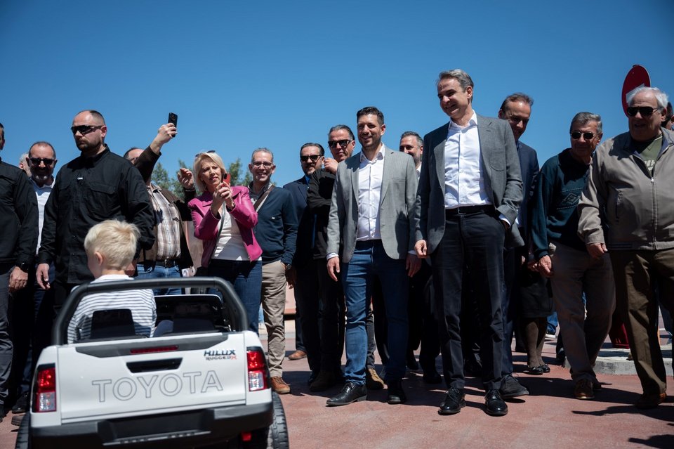  H εκδήλωση «Η Ελλάδα δημιουργεί κουλτούρα οδικής ασφάλειας», παρουσία του πρωθυπουργού Κυριάκου Μητσοτάκη / Φωτογραφία: Υπουργείο Μεταφορών