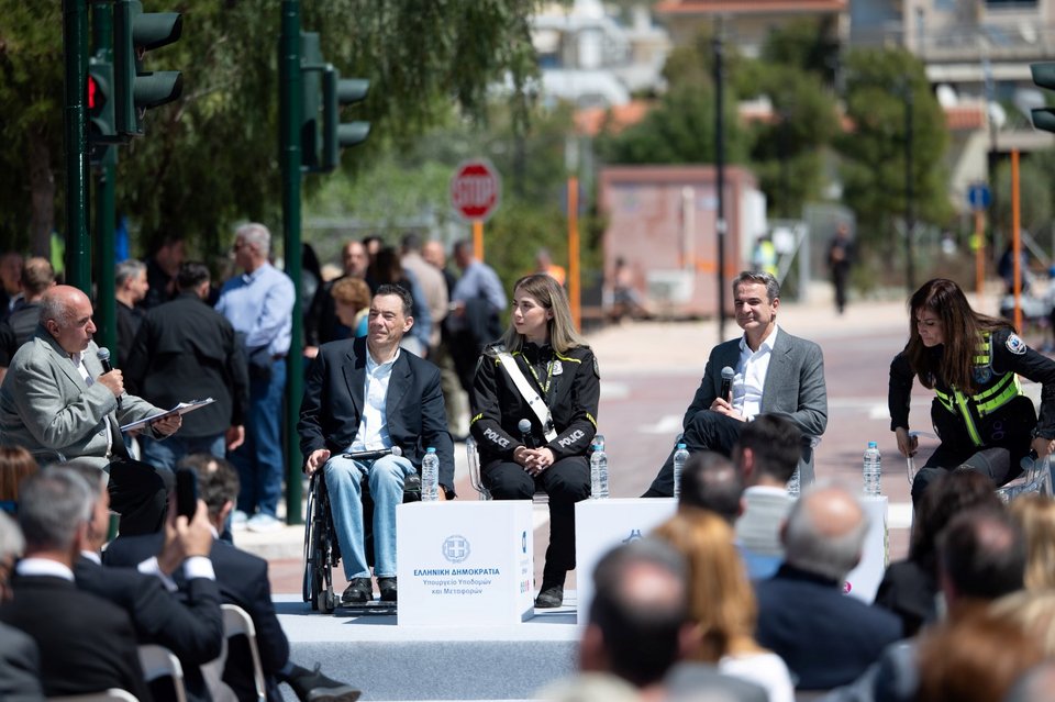  Εκδήλωση «Η Ελλάδα δημιουργεί κουλτούρα οδικής ασφάλειας» / Φωτογραφία: Υπουργείο Μεταφορών 