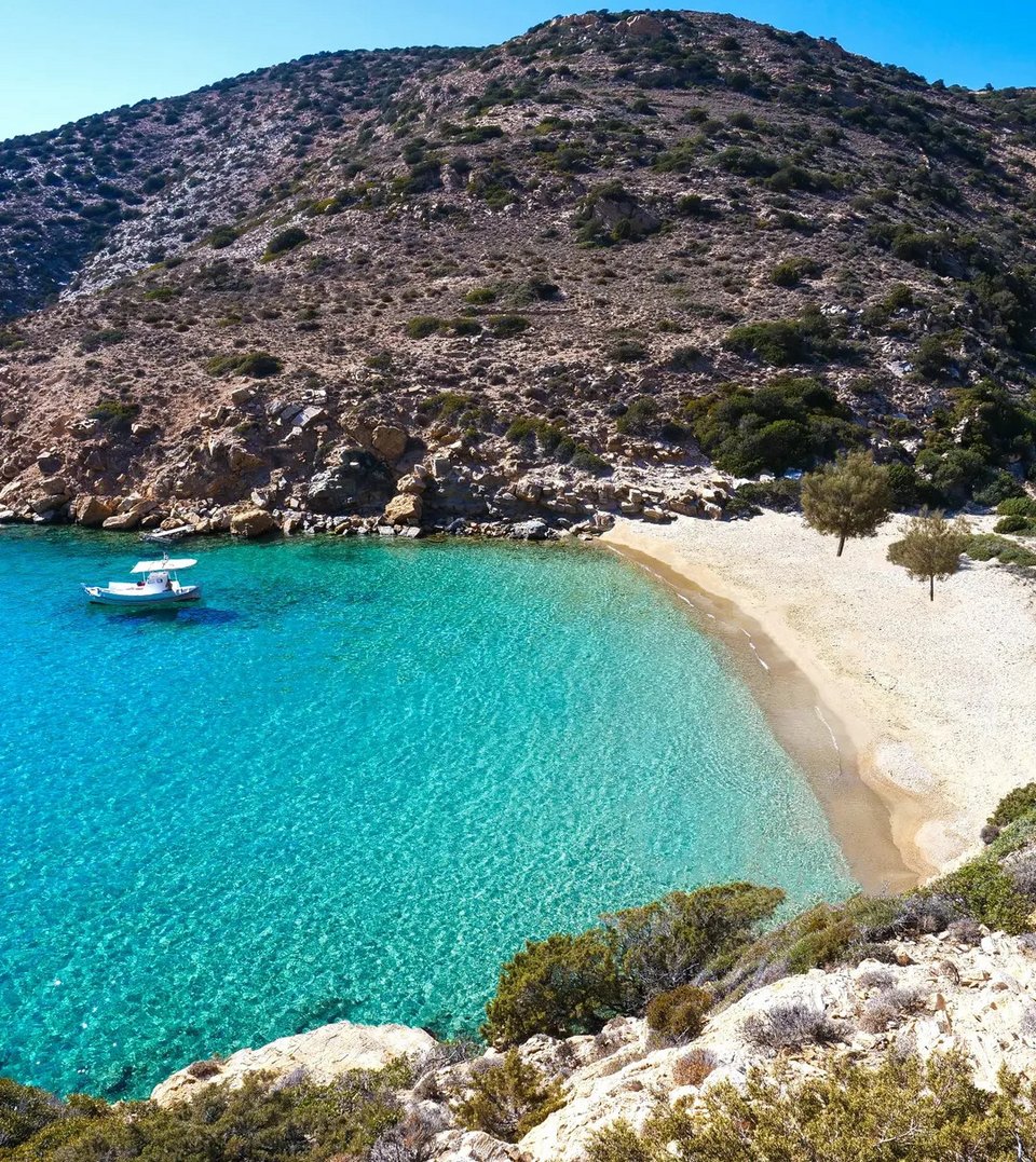 Η παραλία Αλιμιά στην Ηρακλειά 