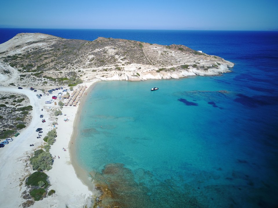 Παραλία Πράσσα Κιμώλου/Φωτογραφία: Δήμος Κιμώλου