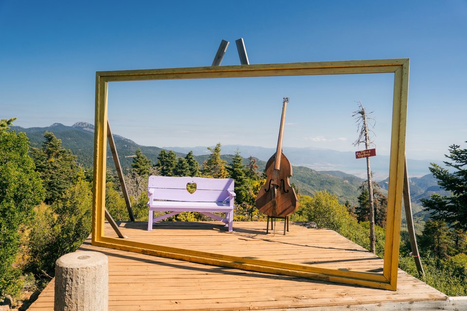 Καλλιτεχνική εγκατάσταση στο Πάρκο Αναψυχής της Παύλιανη