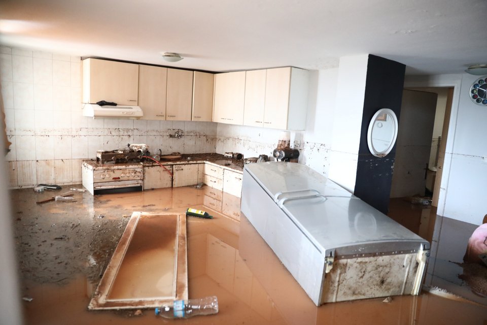 Πλημμύρα στη Νέα Μάκρη (Δανάη Δαυλοπούλου, Eurokinissi)