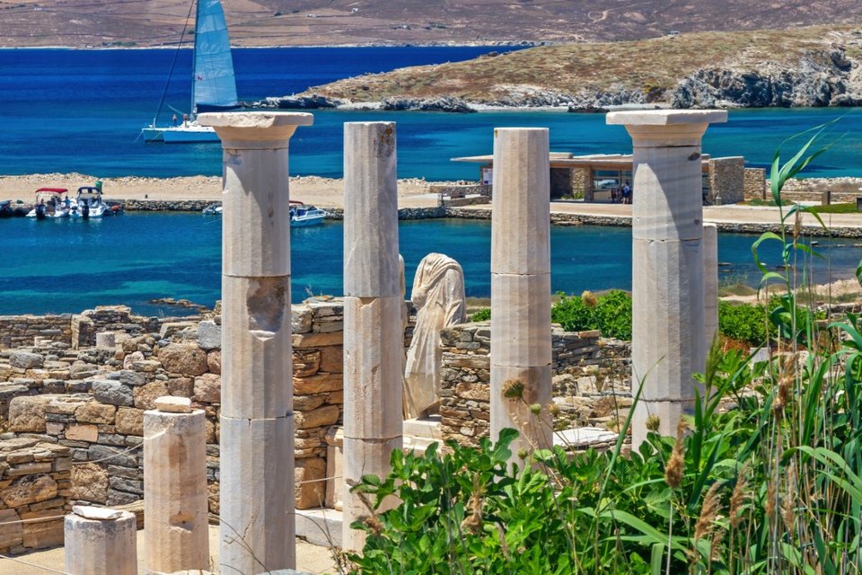 To νησί της Δήλου