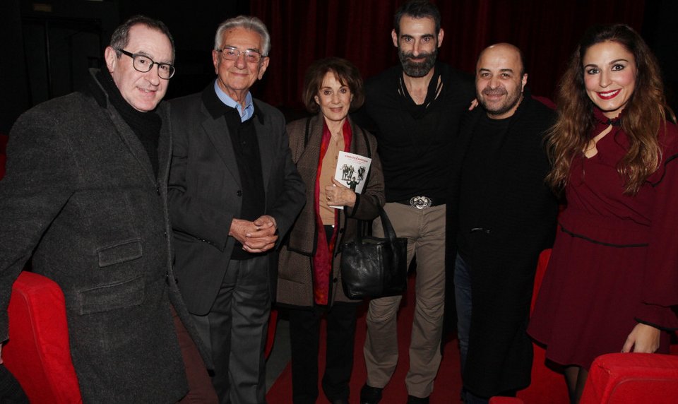 Αμέτρητες πρεμιέρες στο θέτρο Άλφα έχοντας πάντα στο πλευρό του την Έλλη Φωτίου