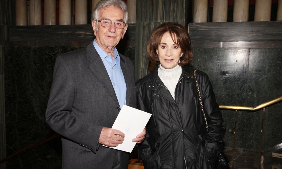 Με τη σύζυγό του Έλλη Φωτίου  