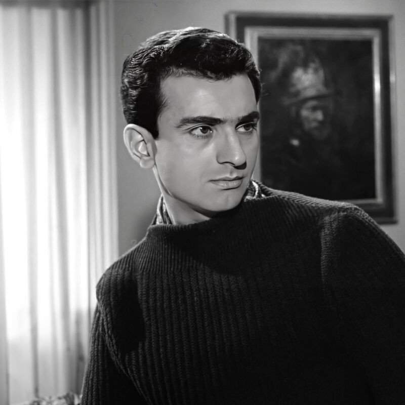 Ο Στέφανος Ληναίος σε νεαρή ηλικία / Φωτογραφία: Φίνος Φιλμ