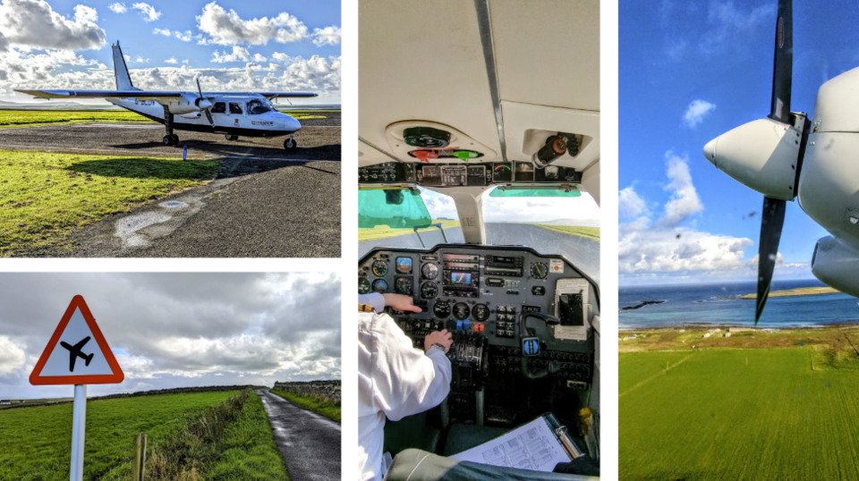 Κι όμως, αυτό το ελάχιστο γεωγραφικό χάσμα φιλοξενεί την πιο σύντομη προγραμματισμένη επιβατική πτήση στον κόσμο, μια διαδρομή που διαρκεί λιγότερο από ένα λεπτό - συγκεκριμένα έχει καταγραφεί στα 53 δευτερόλεπτα / FACEBOOK