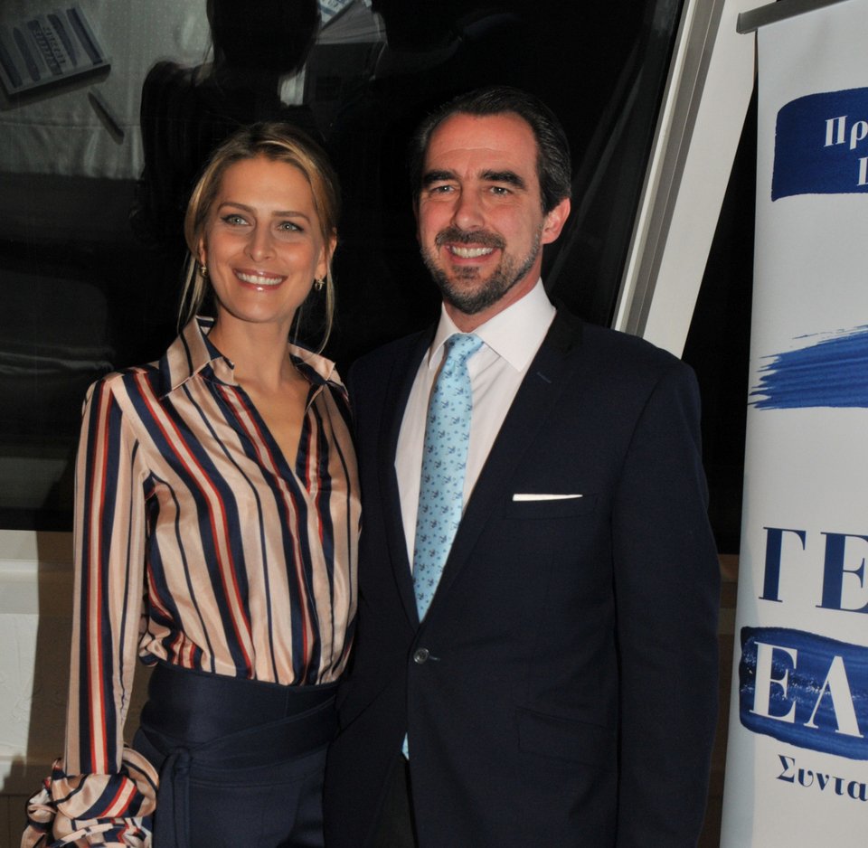 Τατιάνα Μπλάτνικ, Νικόλαος Ντε Γκρες / Φωτογραφία: Eurokinissi